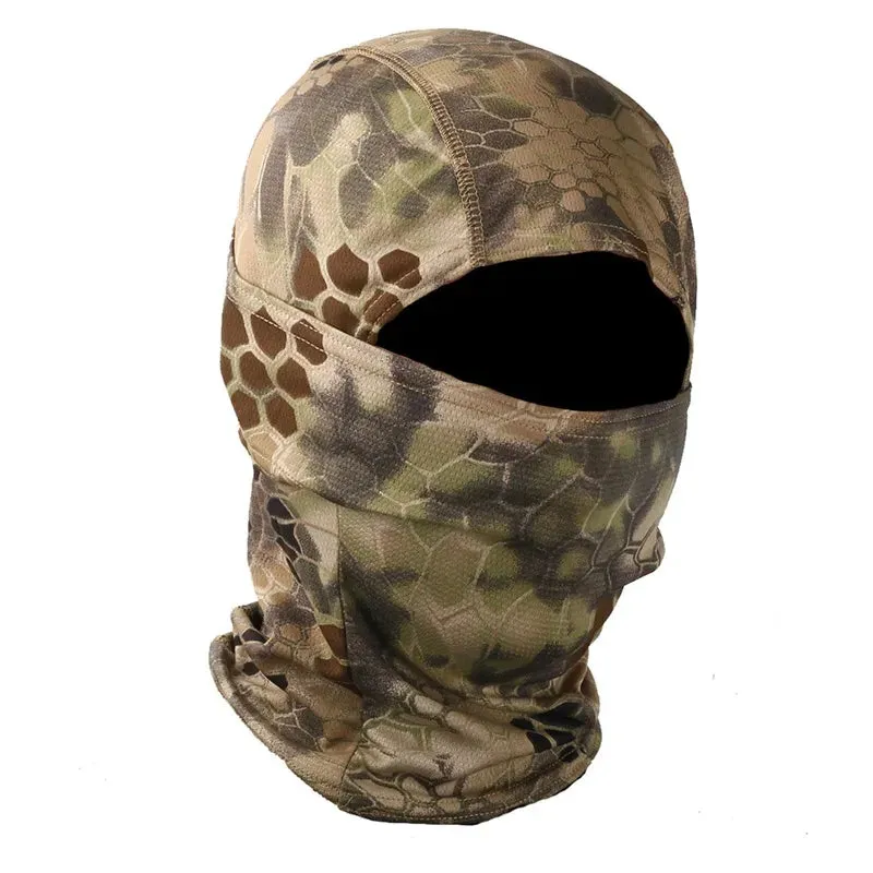 Military Camouflage Balaclava Outdoor Motorcycle Cycling Fishing Hunting Hood Protection Army Tactical Balaclava Head Face Cover