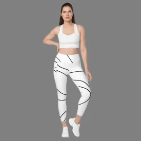 Minimalist High-Waisted Pocket Leggings (Plus Size Available)