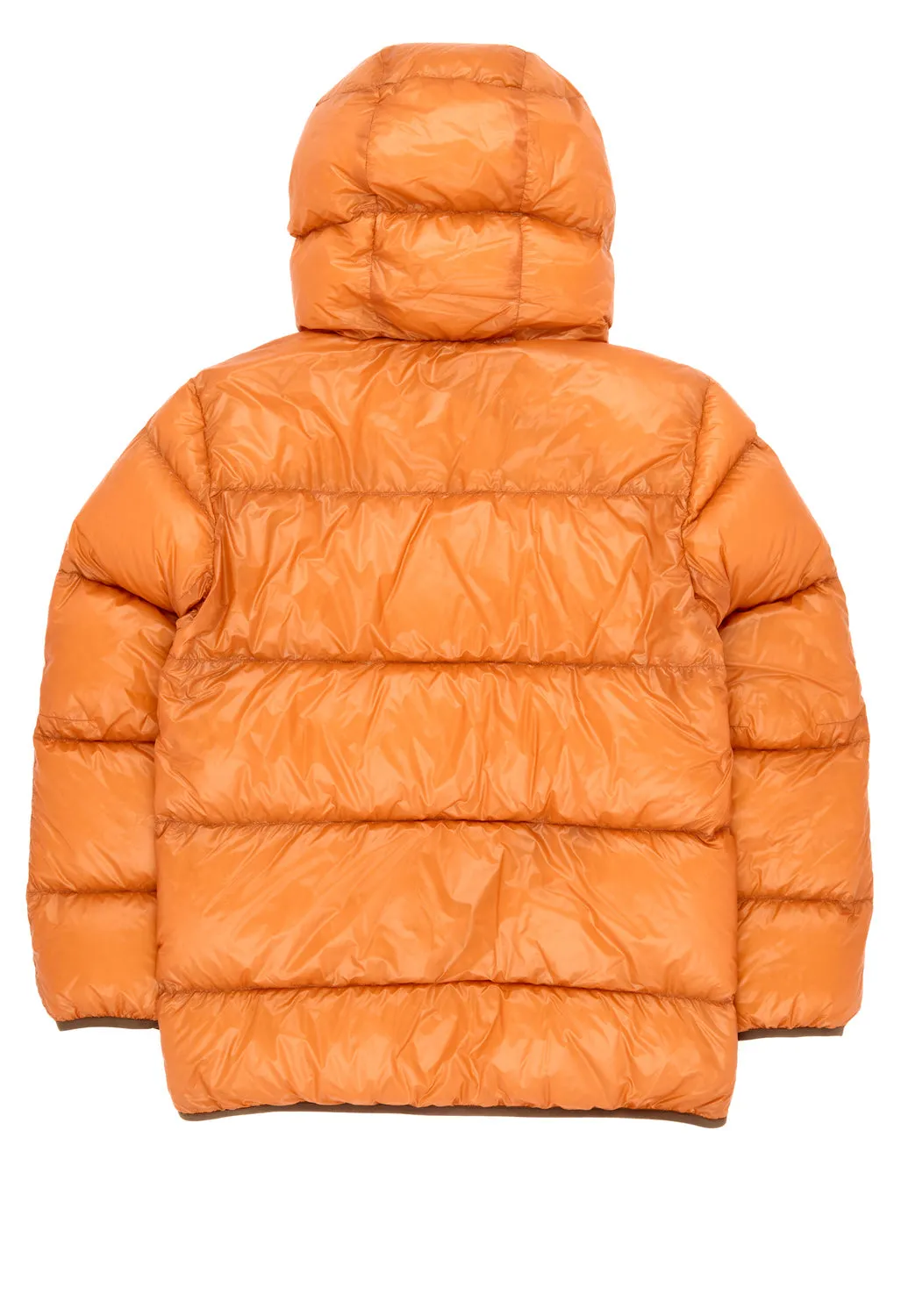 Nanga Men's Mountain Lodge Down Hoodie Jacket - Orange