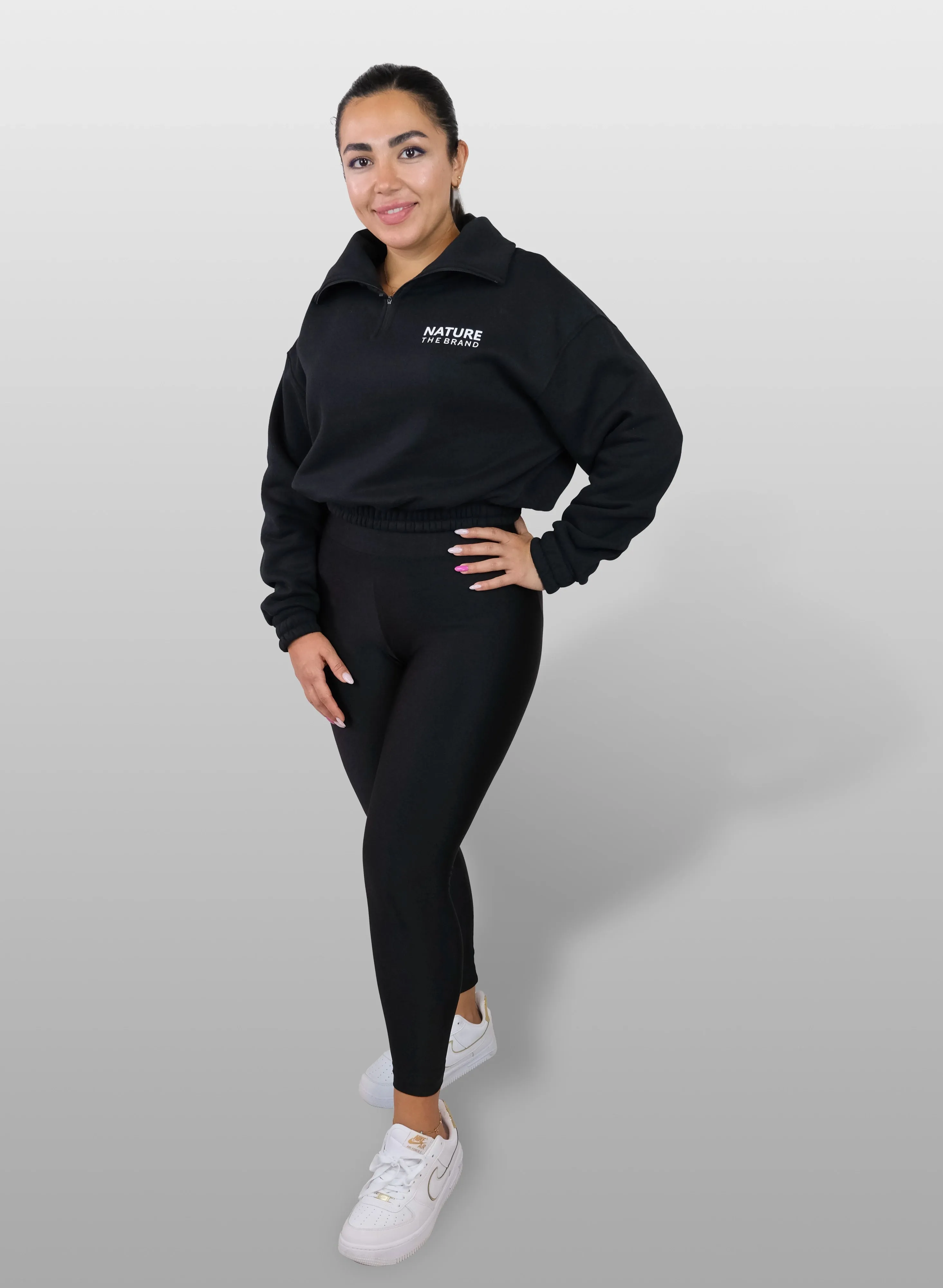 NTB Women Quarter Zip Sweatshirt