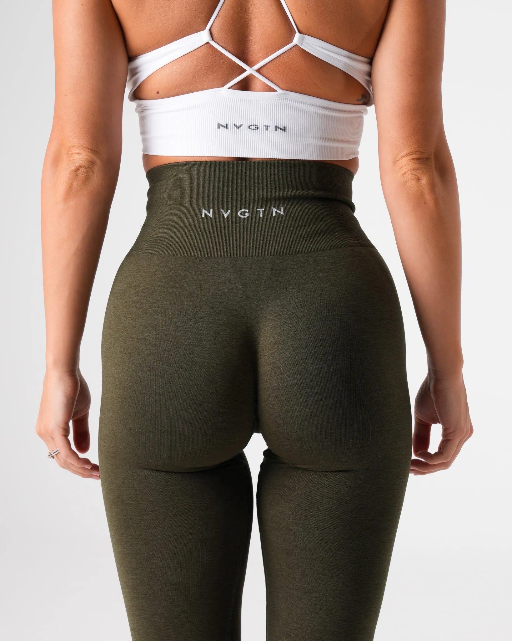 Olive Shape Seamless Leggings