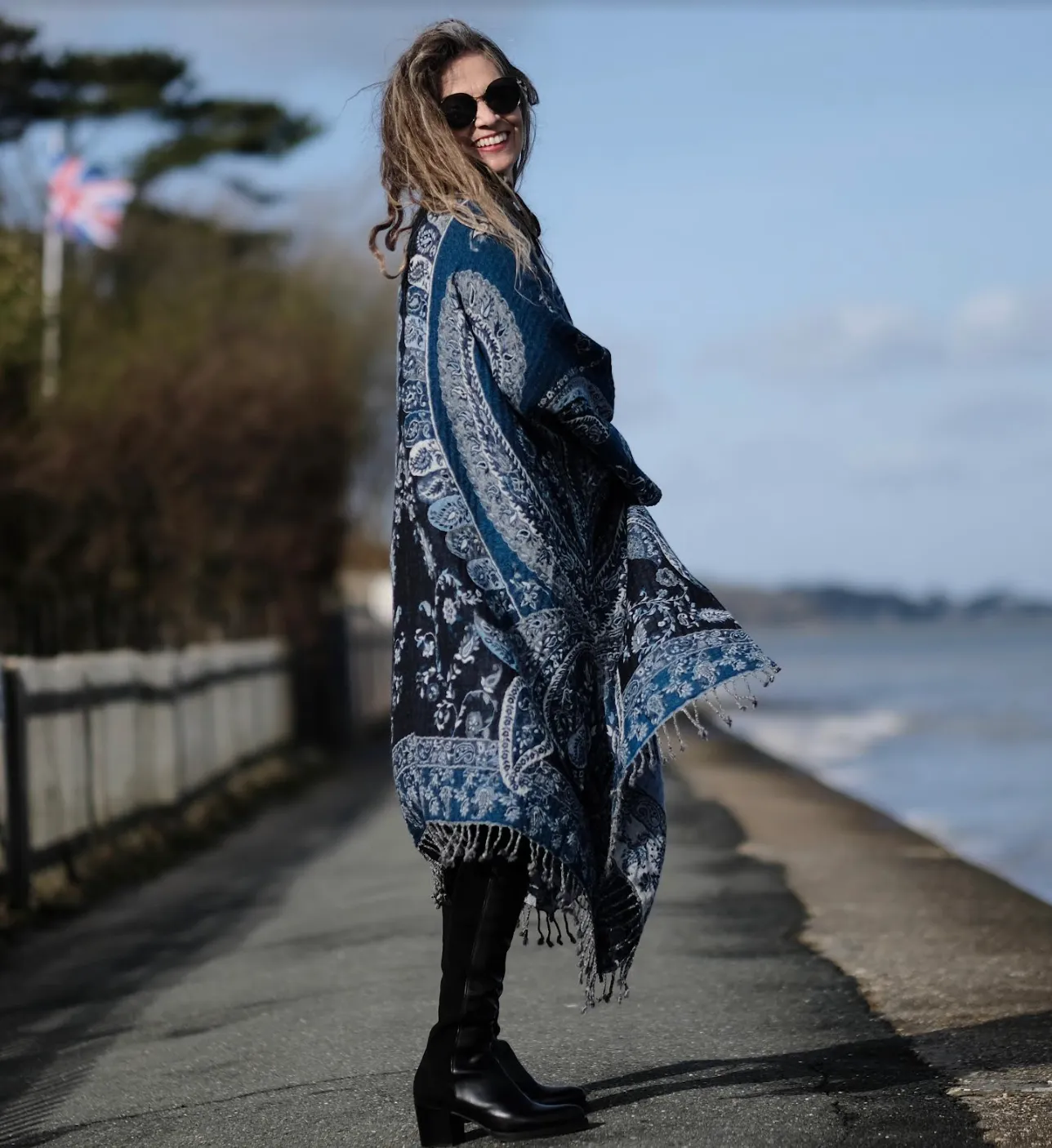 Pescara Paisley Kimono Coat