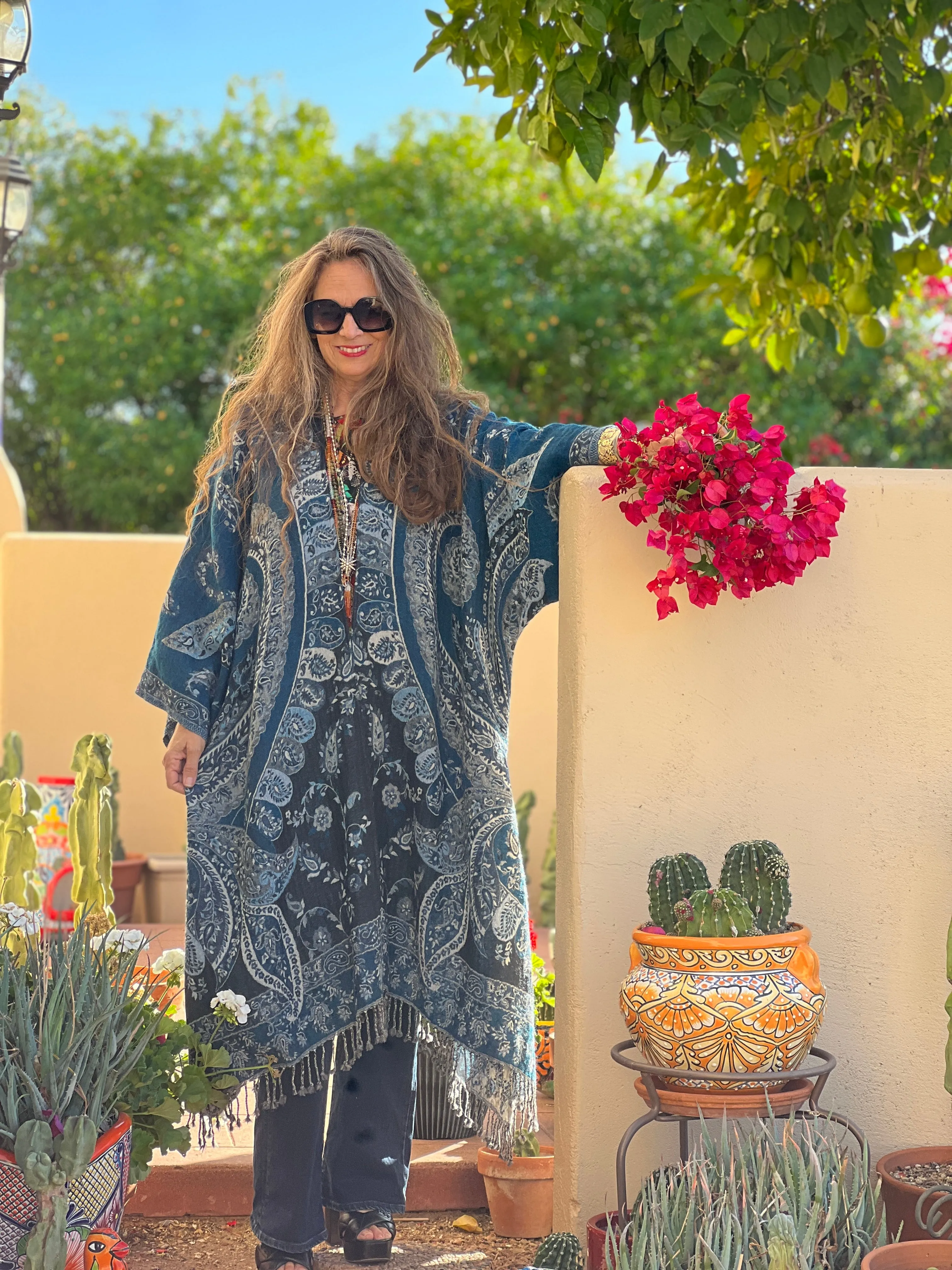 Pescara Paisley Kimono Coat