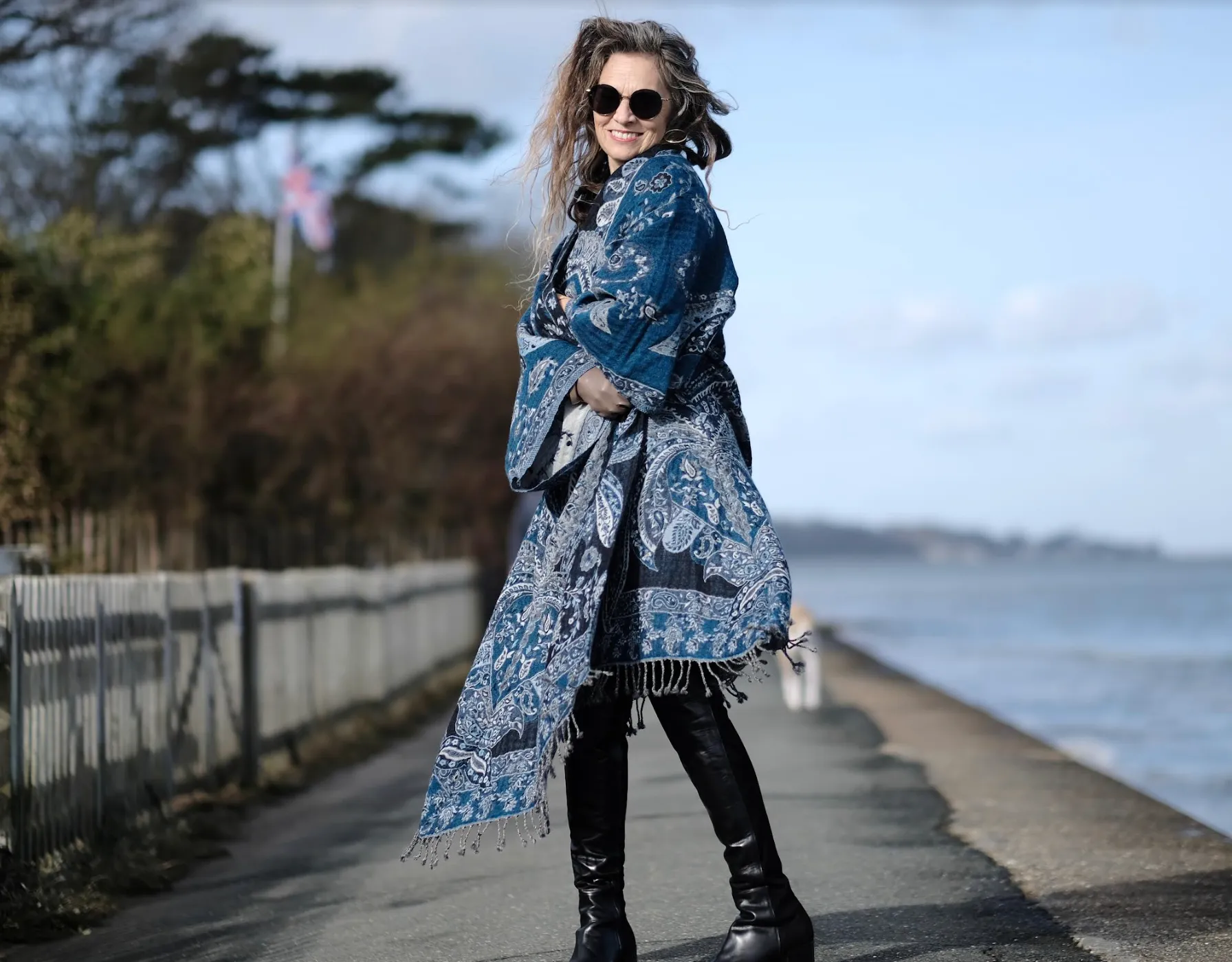 Pescara Paisley Kimono Coat