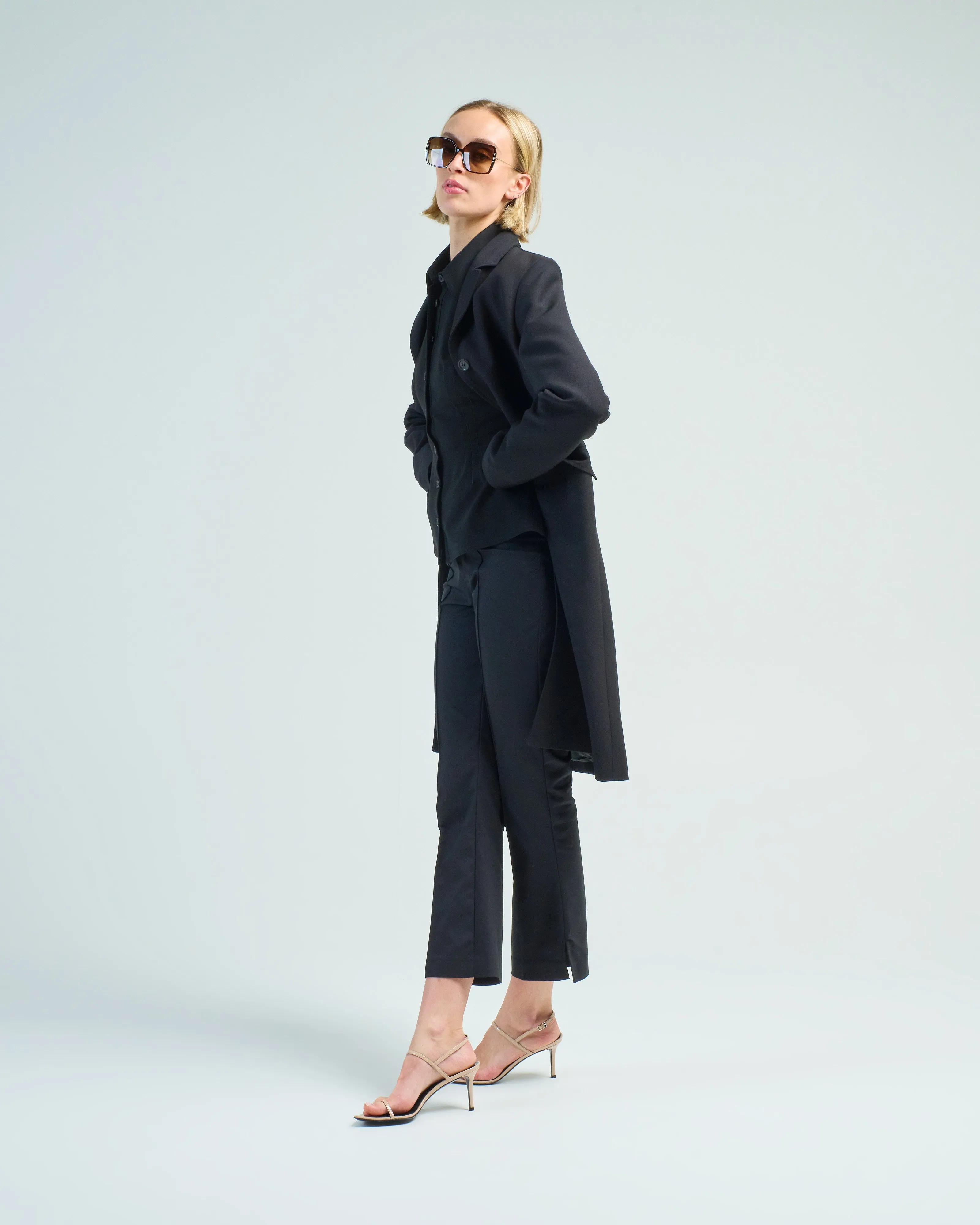 petite tailored coat