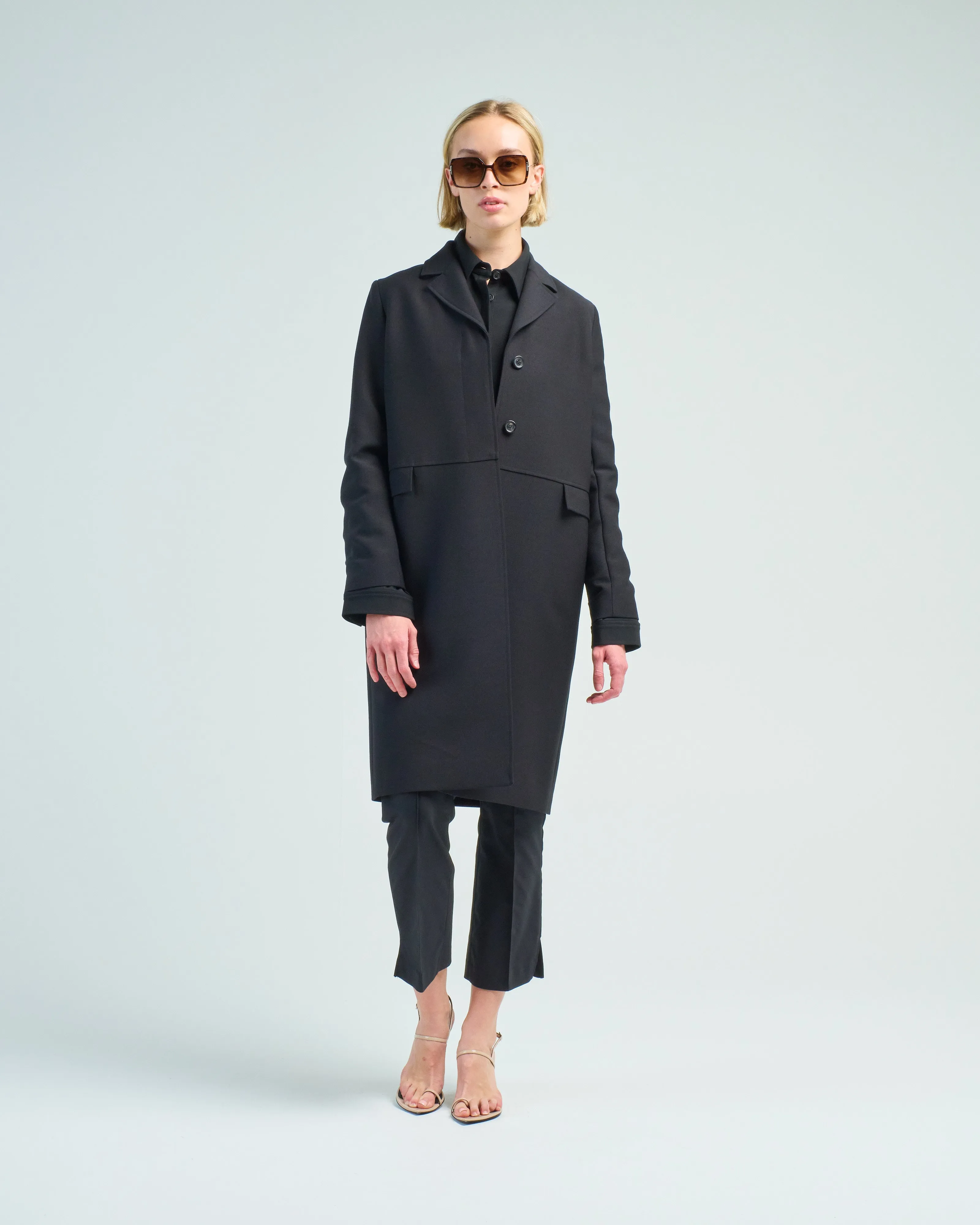 petite tailored coat