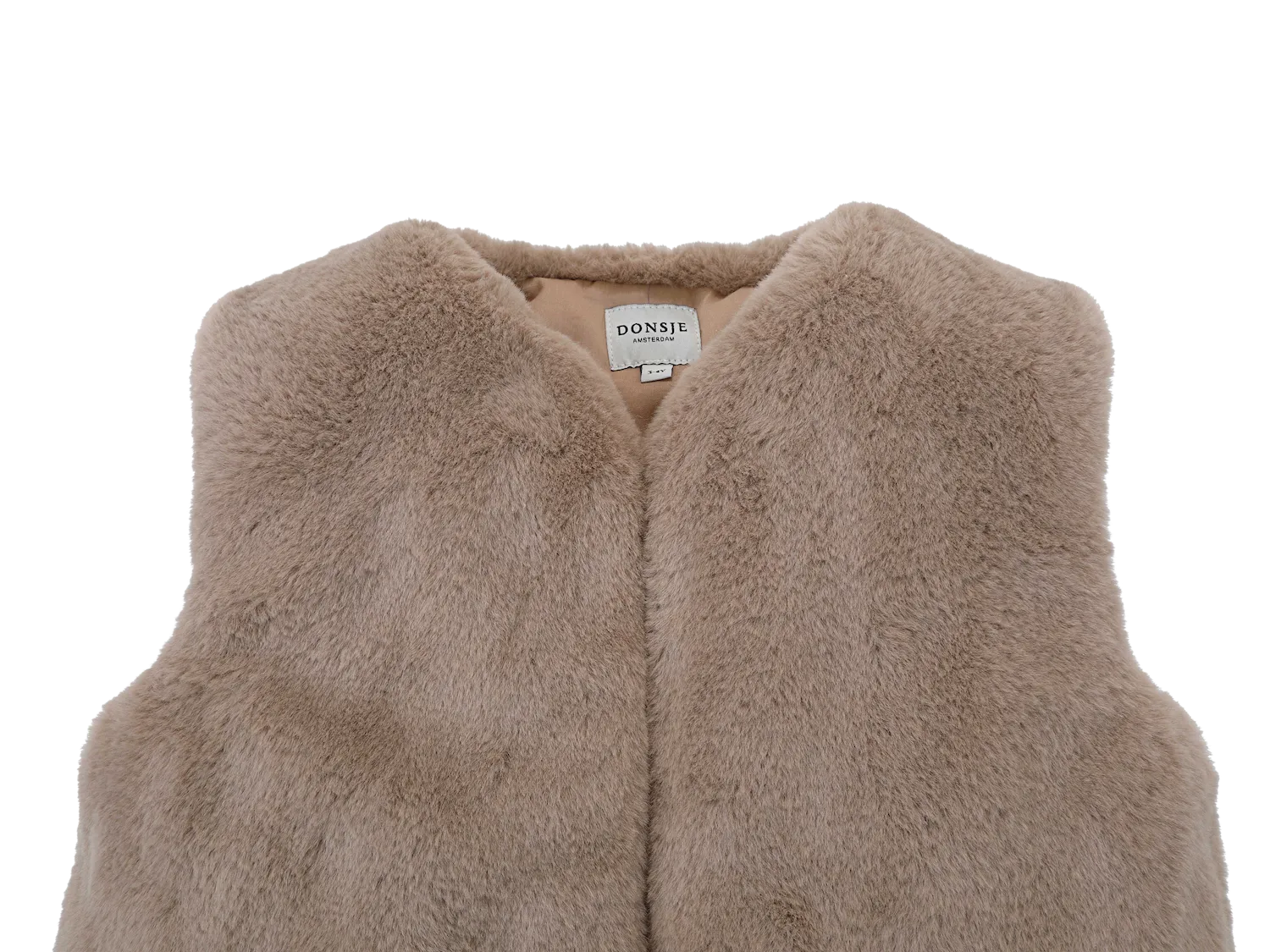 Pimmy Gilet | Taupe Teddy