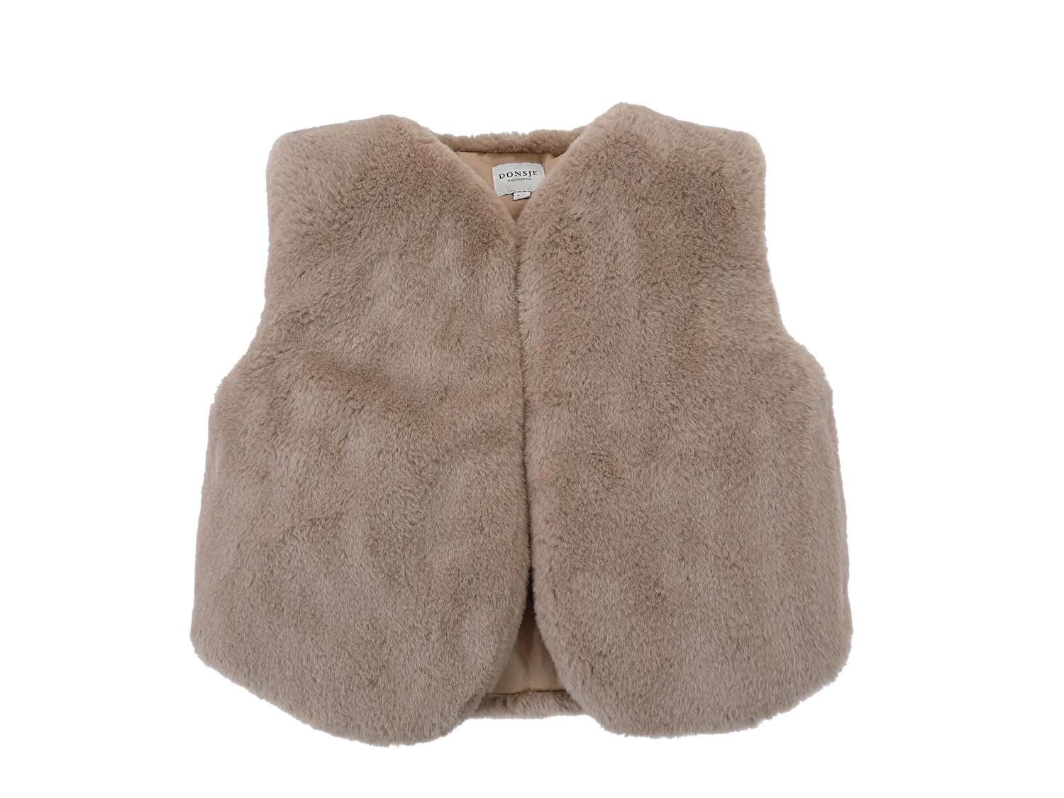 Pimmy Gilet | Taupe Teddy