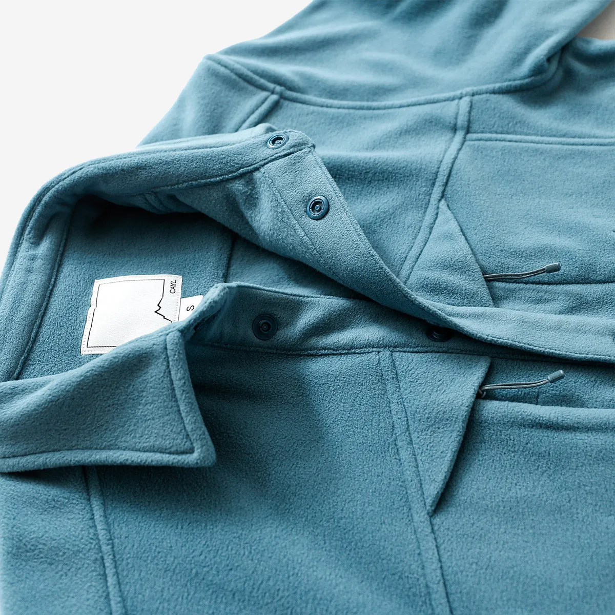 Polartec Micro Fleece Hiker Shirt - Light Blue