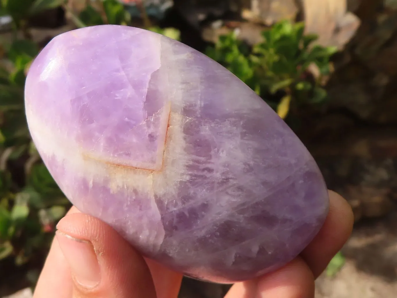 Polished Amethyst Standing Free Forms x 6 From Madagascar