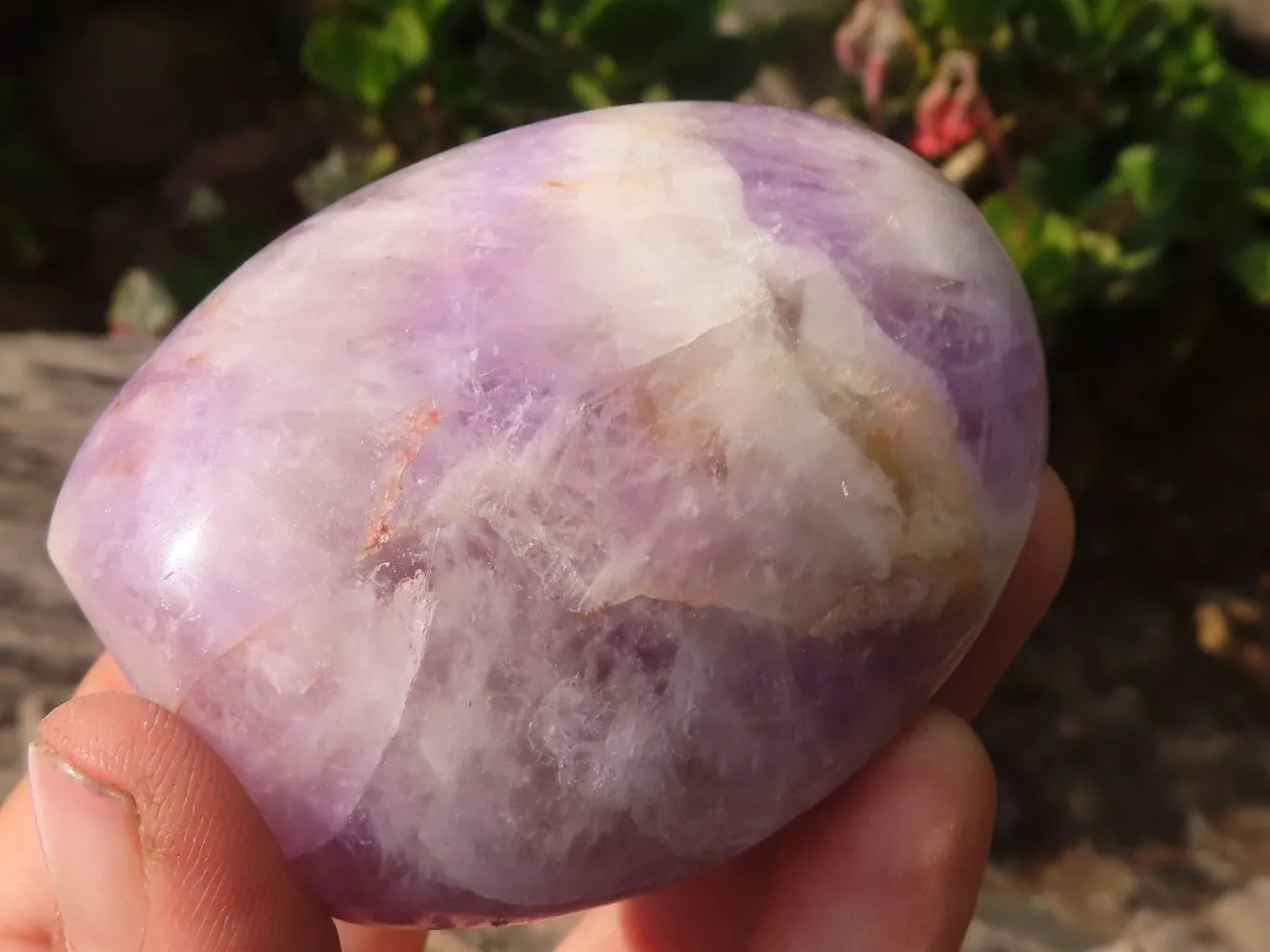 Polished Amethyst Standing Free Forms x 6 From Madagascar