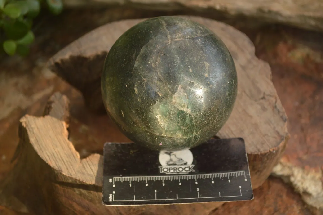 Polished  Emerald Fuchsite Quartz Sphere & Standing Free Form  x 2 From Madagascar