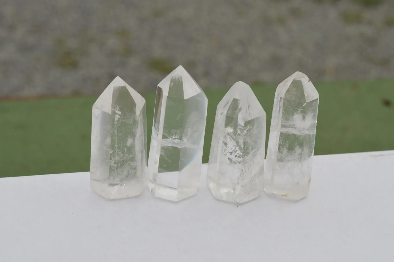 Polished Small Semi Optic Quartz Points x 35 From Madagascar