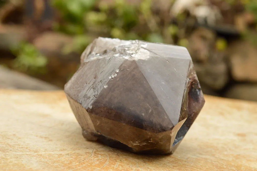 Polished  Smokey Quartz Crystal With Polished Termination x 1 From Malawi