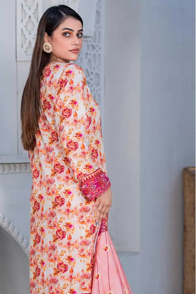 Qalamkar - AN 10 AangAN Prints Fall Winter Linen Collection Vol 2