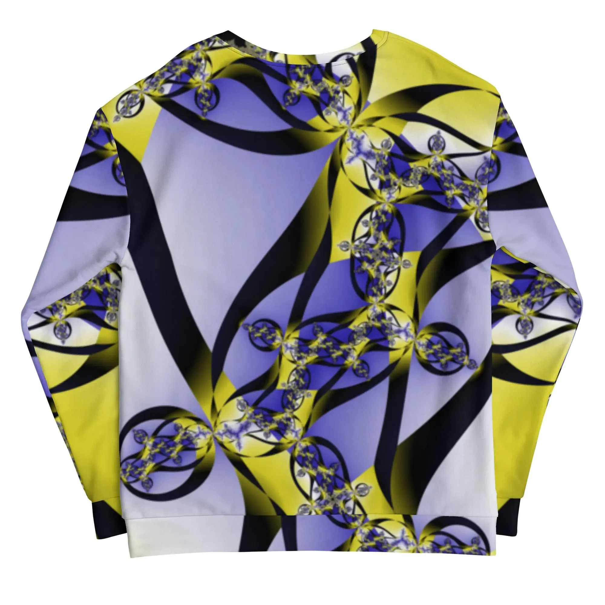 "Citrine Migration" Collection - Colorful Fractal Sweatshirt