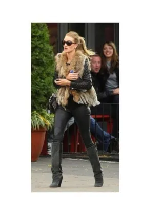 Real Fur Gilet Body warmer