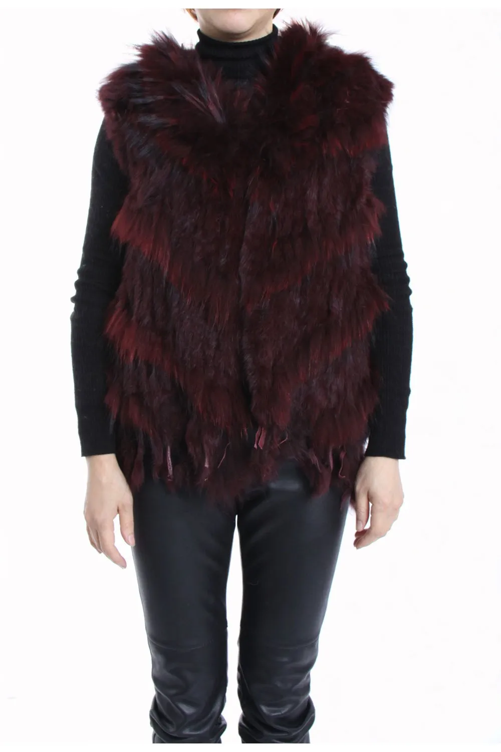 Real Fur Gilet Body warmer