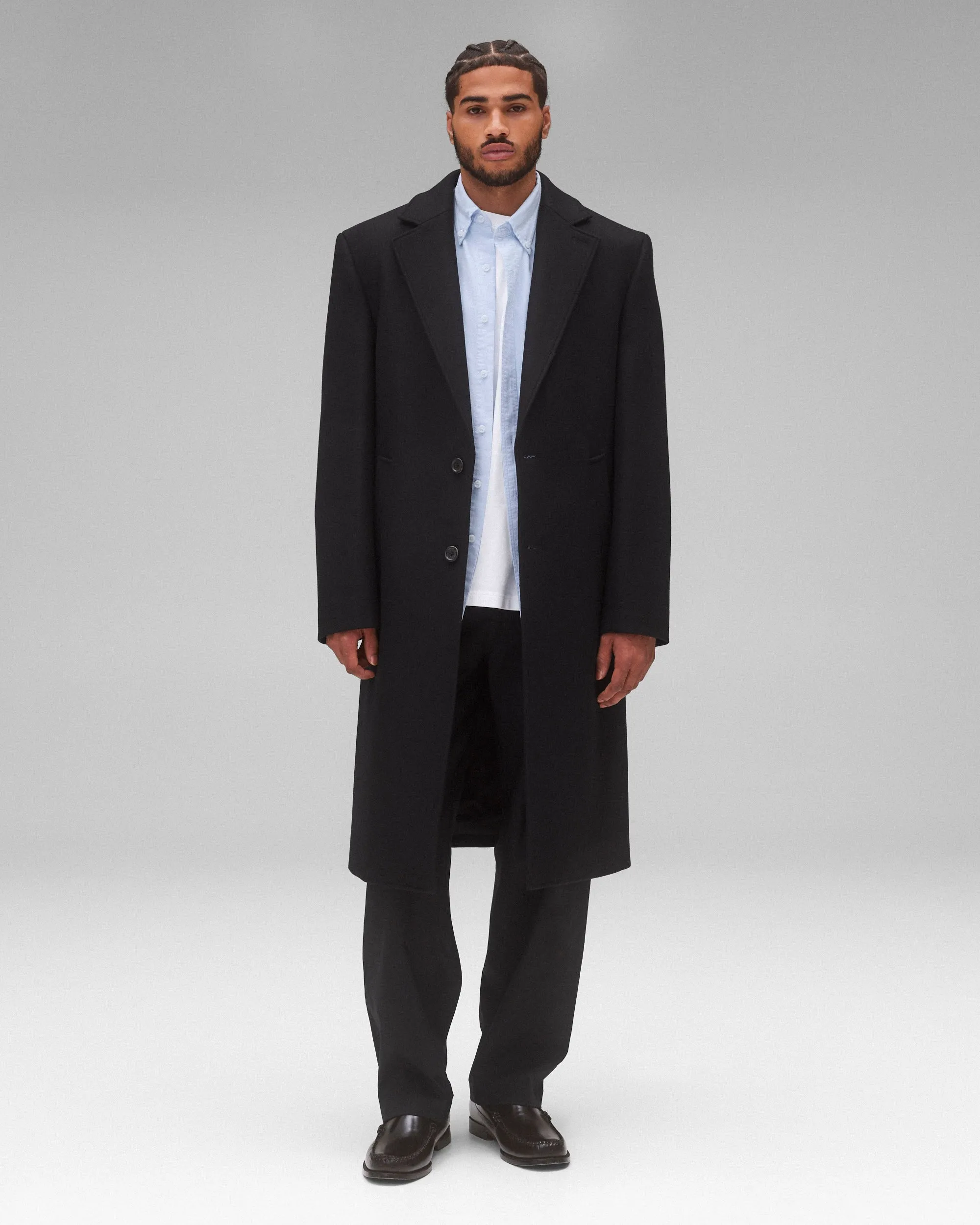 REIGNING CHAMP WOOL CASHMERE MAESTRO COAT - 2 COLORS