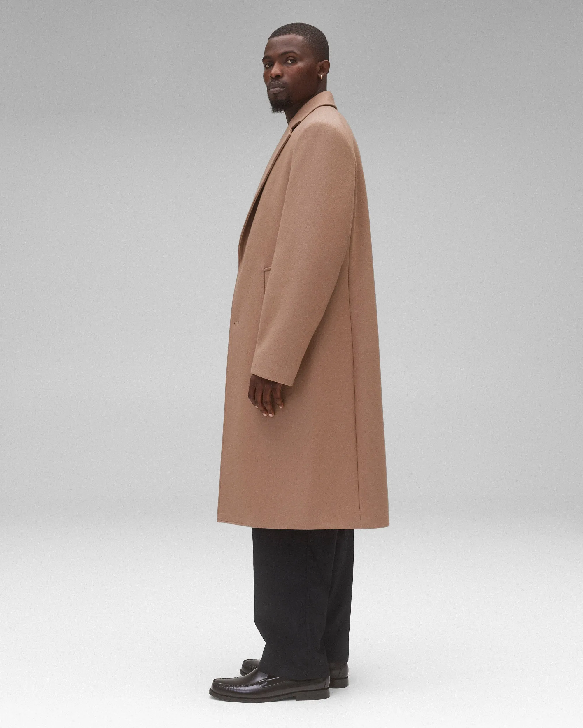 REIGNING CHAMP WOOL CASHMERE MAESTRO COAT - 2 COLORS