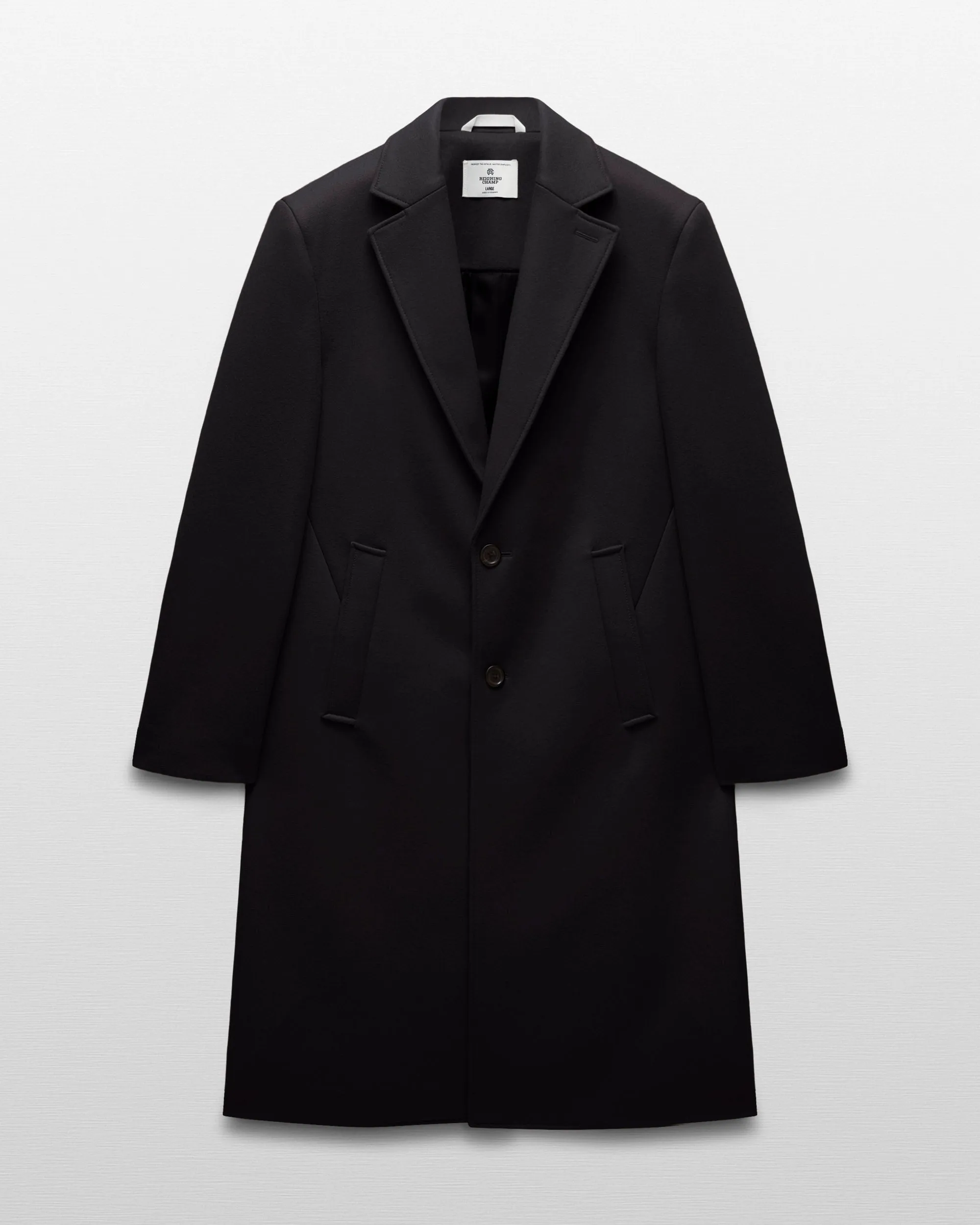 REIGNING CHAMP WOOL CASHMERE MAESTRO COAT - 2 COLORS