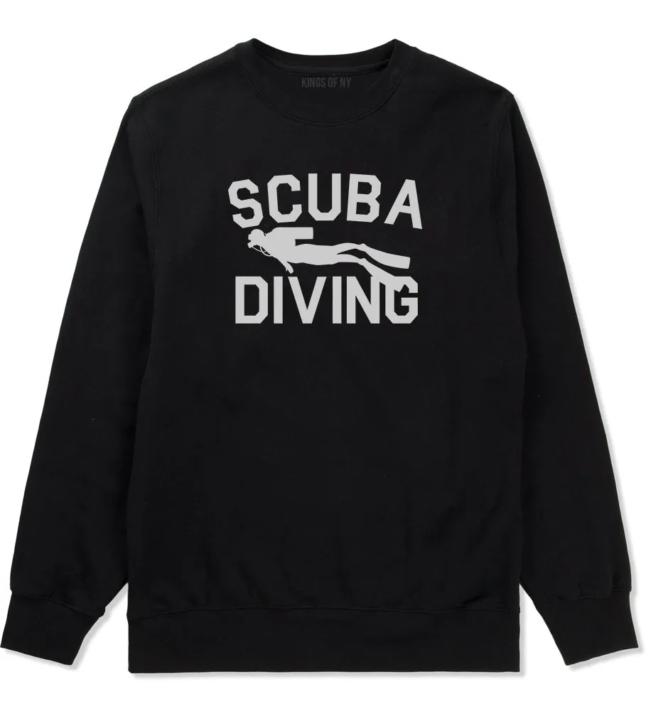 Scuba Diving Mens Crewneck Sweatshirt