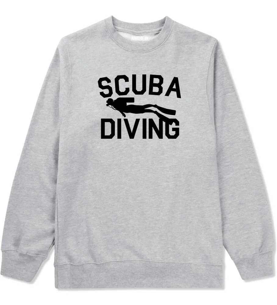 Scuba Diving Mens Crewneck Sweatshirt