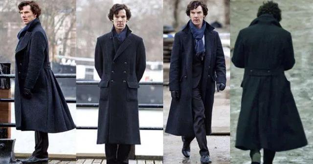 Sherlock Holmes Style Coat Long