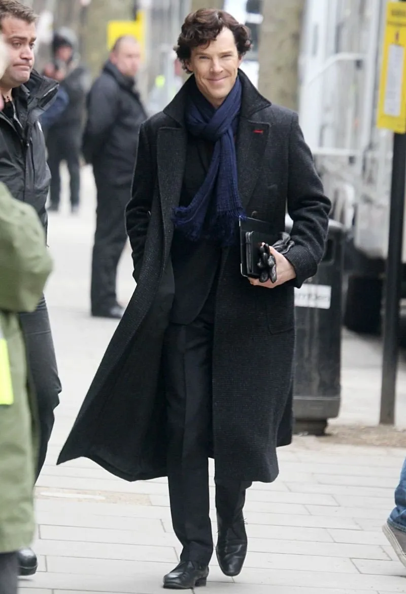 Sherlock Holmes Style Coat Long