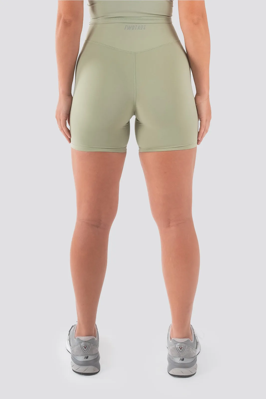 Stellar V2 Mid Biker Shorts - Sage