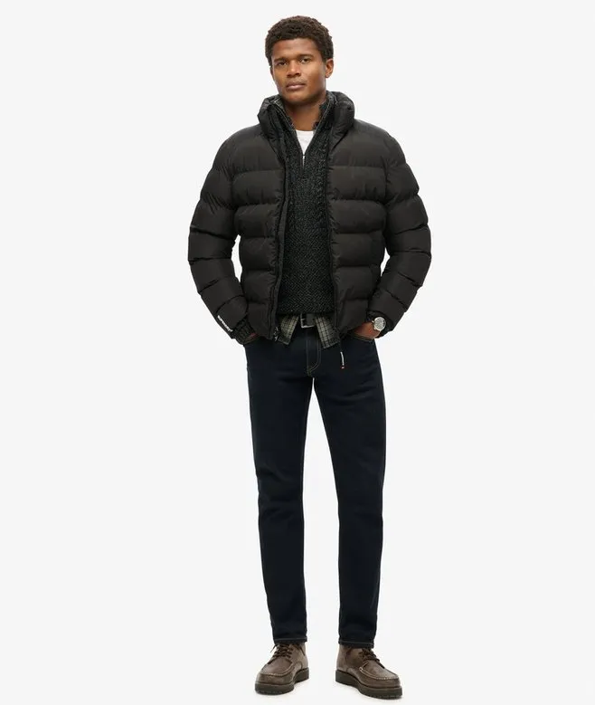 Superdry Sports Puffer Jacket - Black