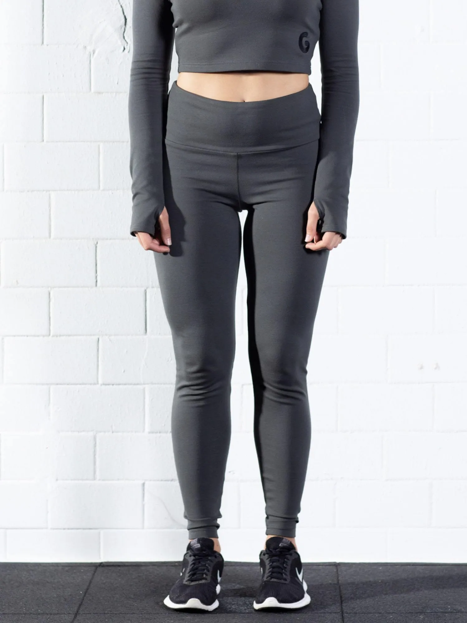 The Energy Waistband Leggings 0.2 // khaki