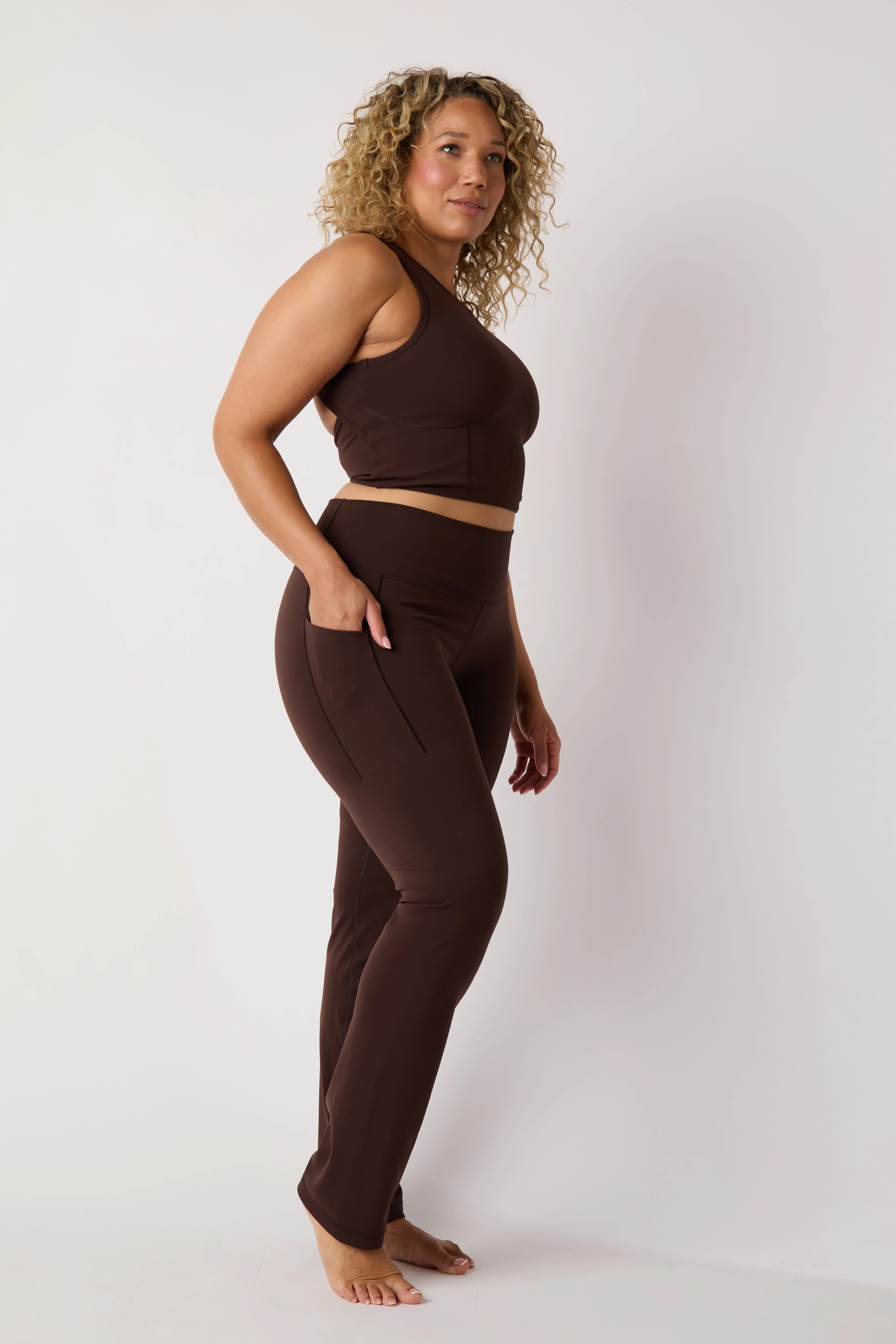 The Feel Good Live Fast Pant - Espresso