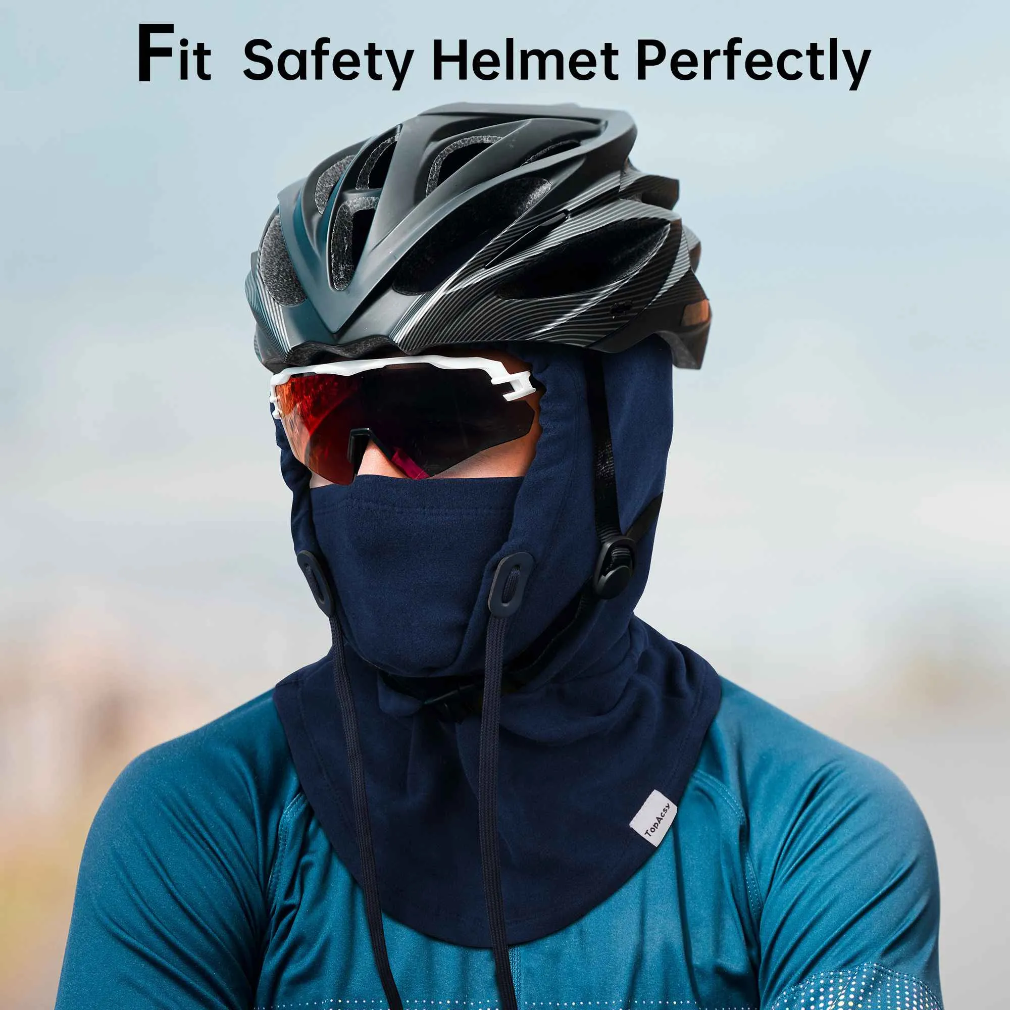 TopAcsy Ski Balaclava - Warm, Windproof Fleece Face Mask & Neck Warmer for Men & Women