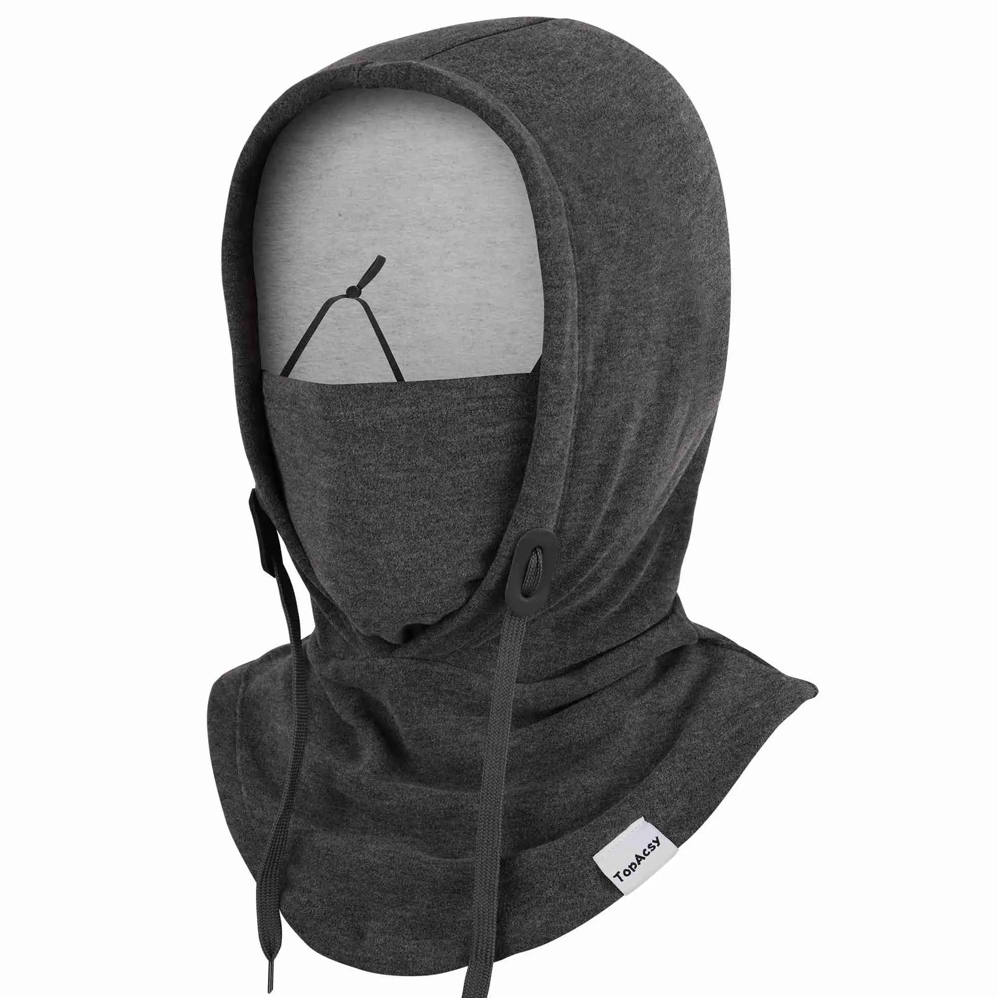 TopAcsy Ski Balaclava - Warm, Windproof Fleece Face Mask & Neck Warmer for Men & Women