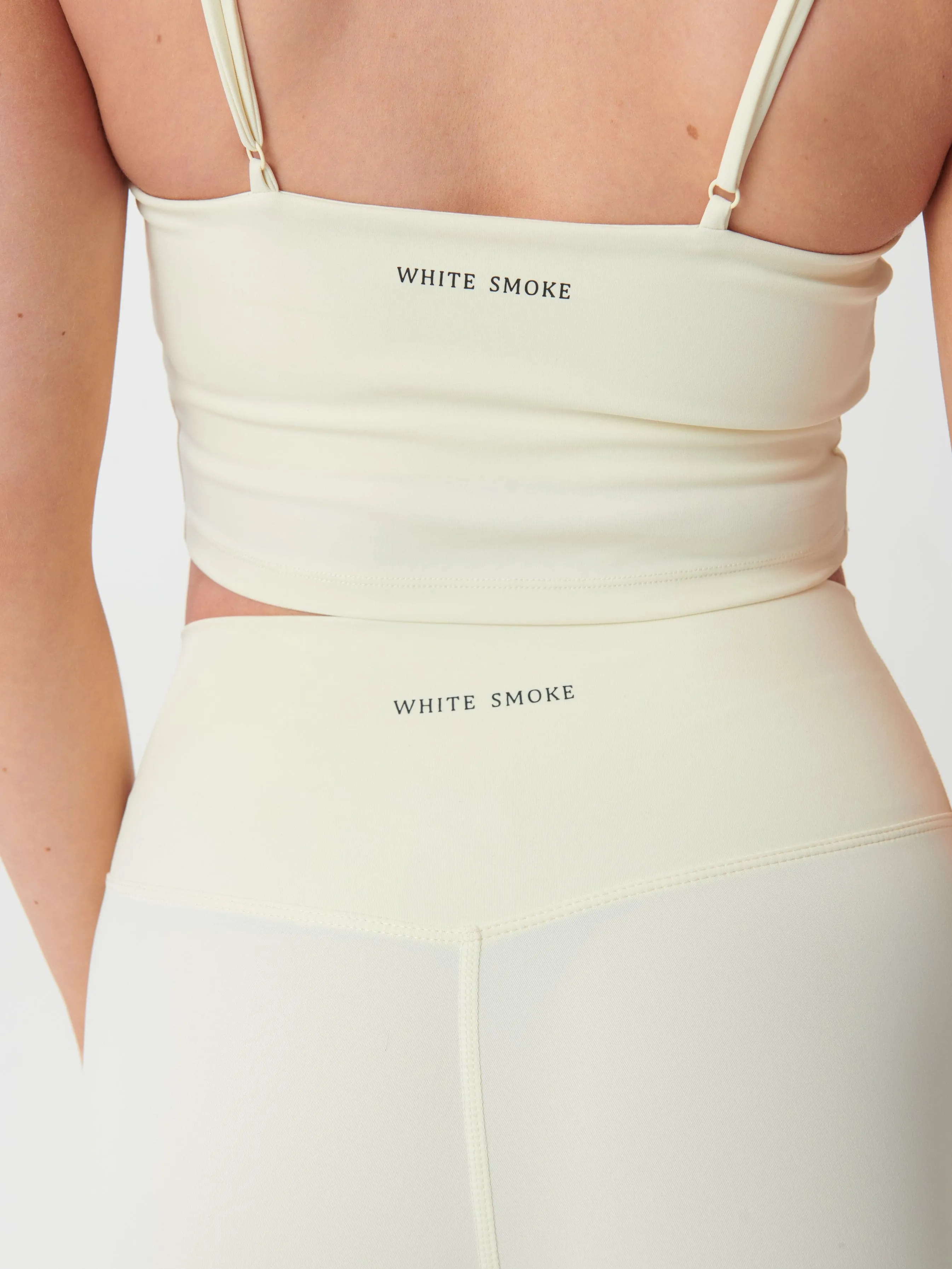 Ultra-Soft High-Waisted Leggings - Blanc