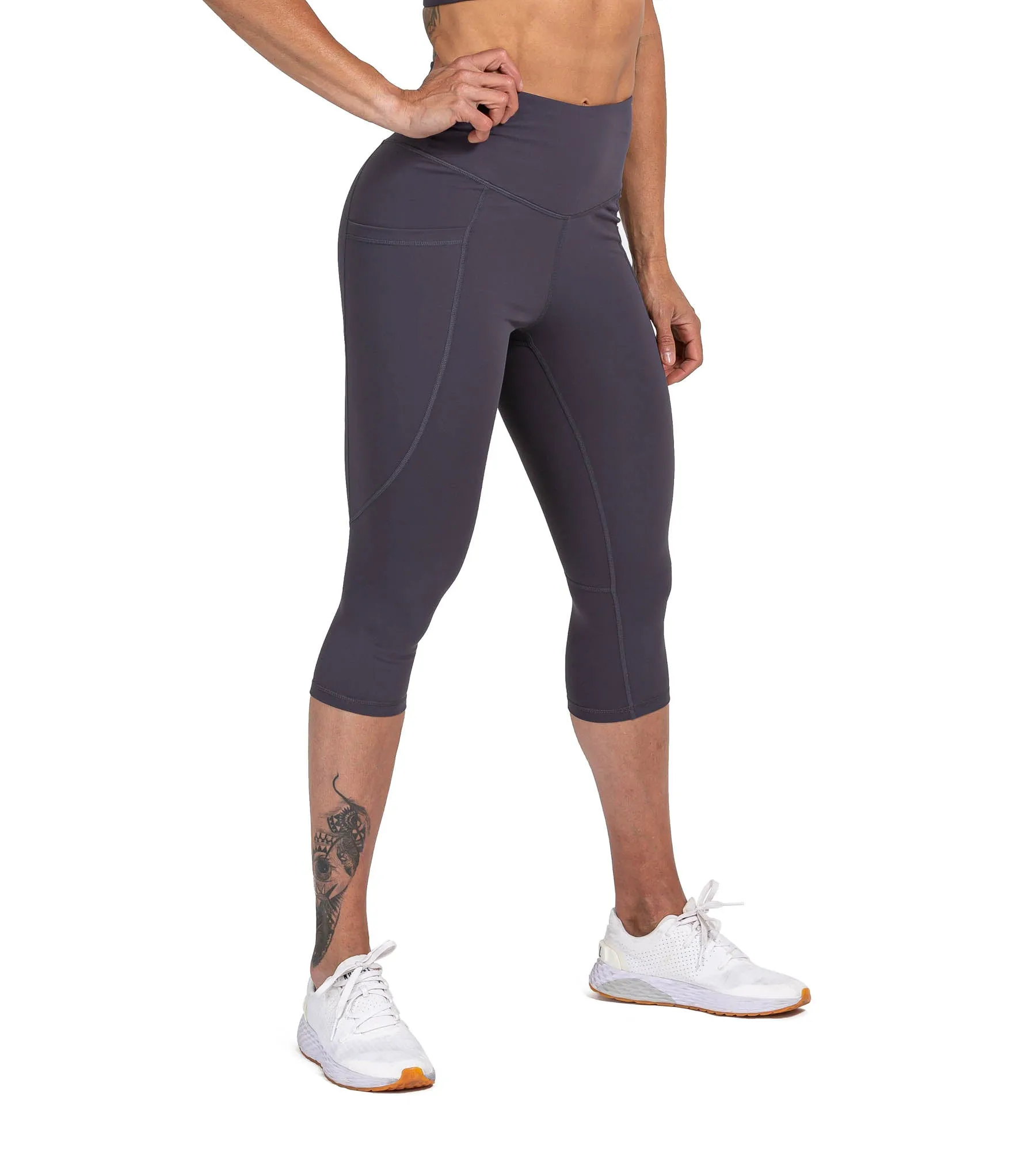 Utility Capri - Gunmetal Grey