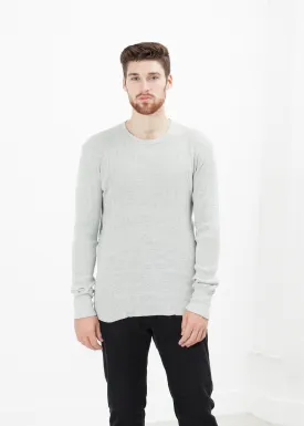 Waffle Knit Long Sleeve Tee