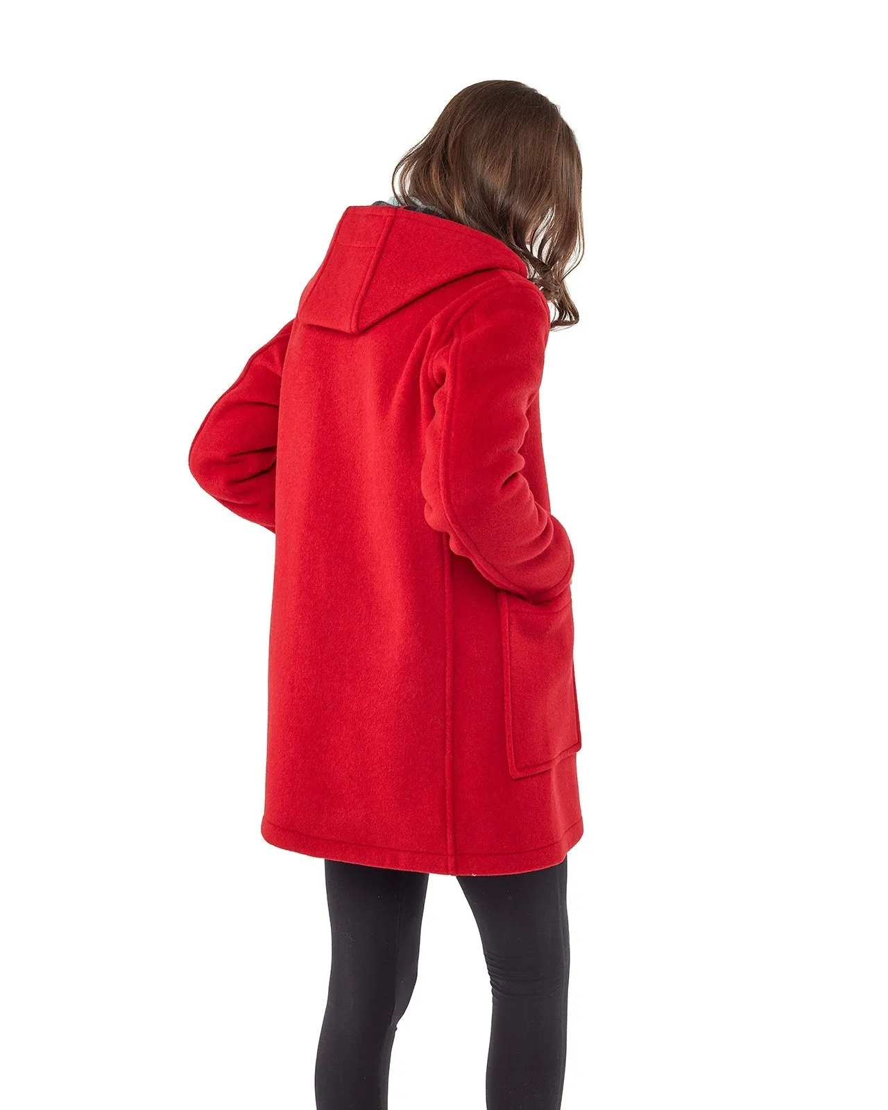 Women's Abberley Simple Fit Duffle Coat - Red