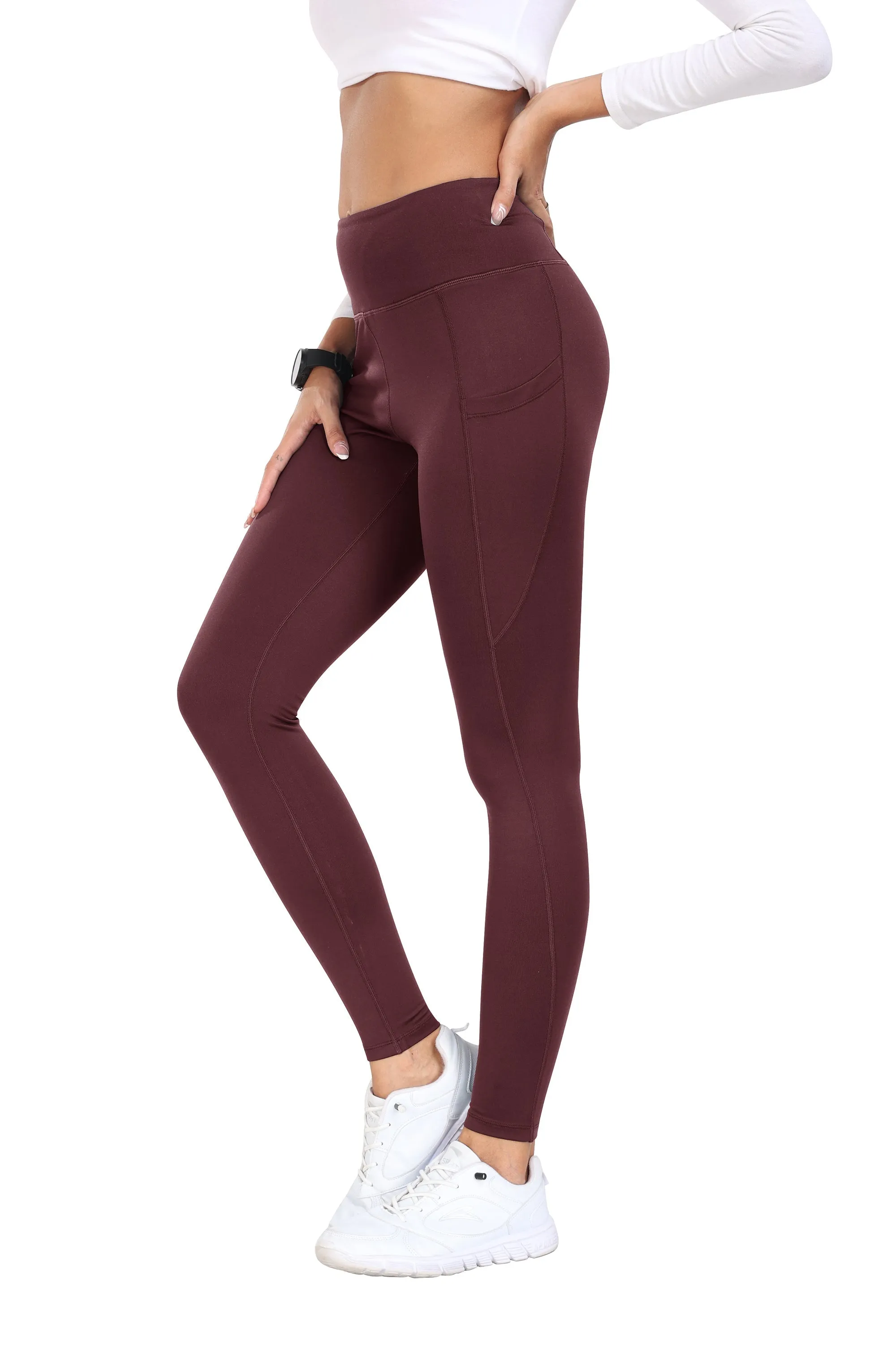 Women's High Waist Pocket Running Yoga Pants