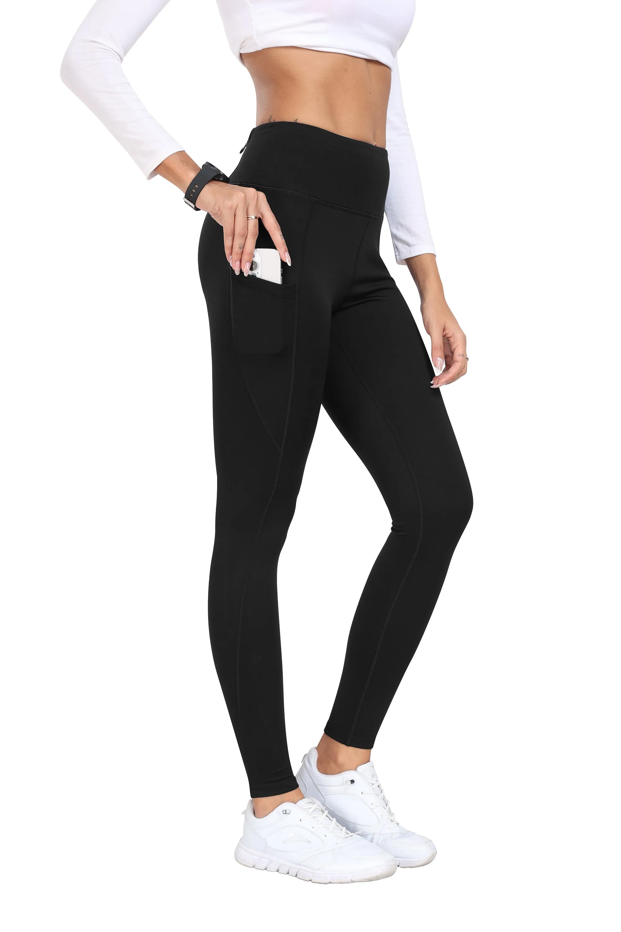 Women's High Waist Pocket Running Yoga Pants