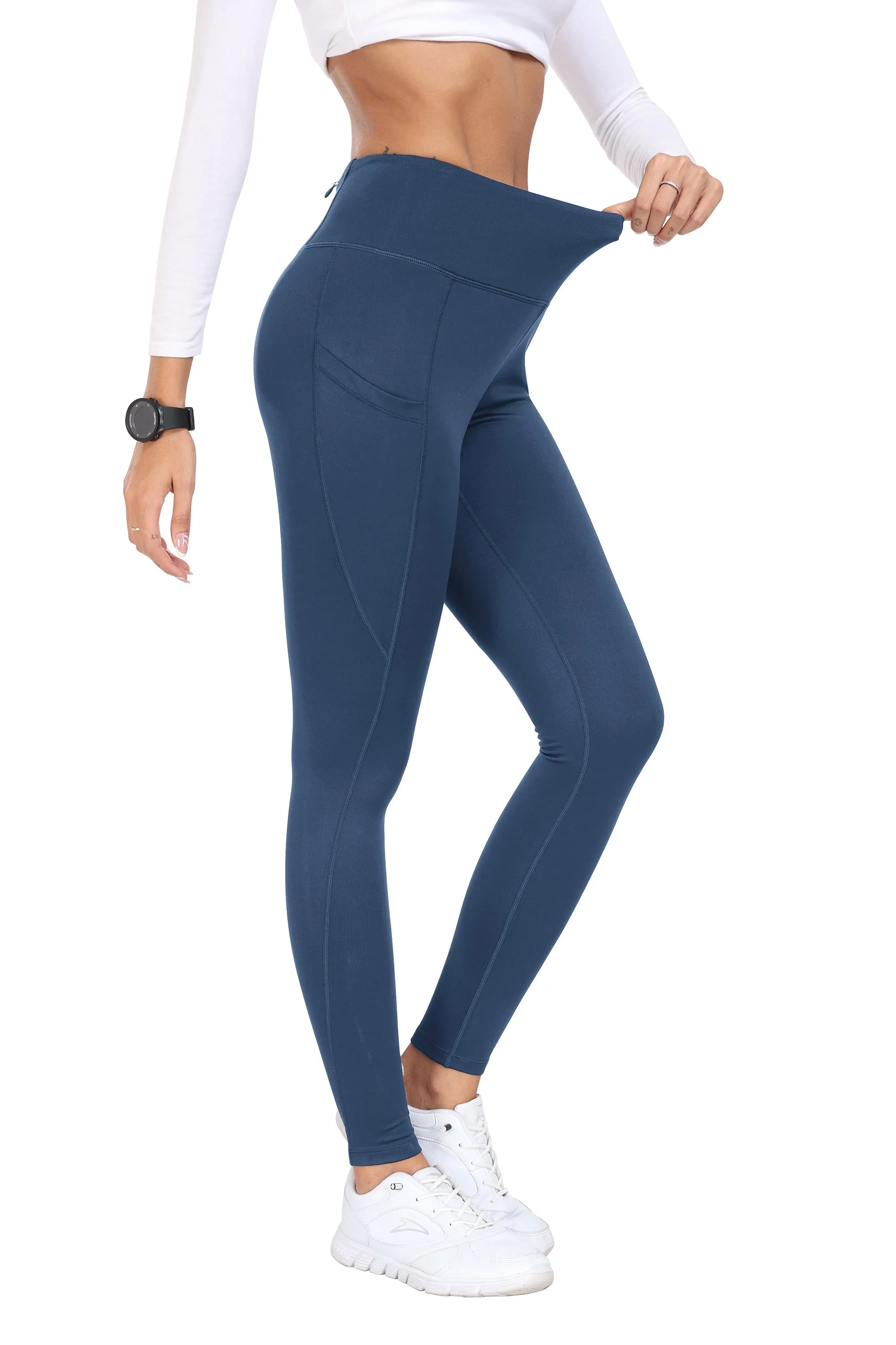 Women's High Waist Pocket Running Yoga Pants