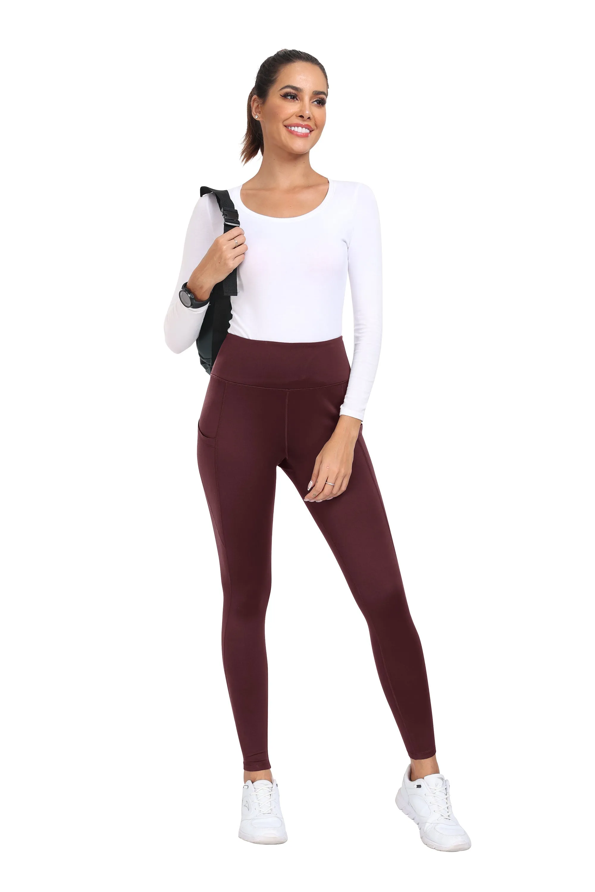 Women's High Waist Pocket Running Yoga Pants