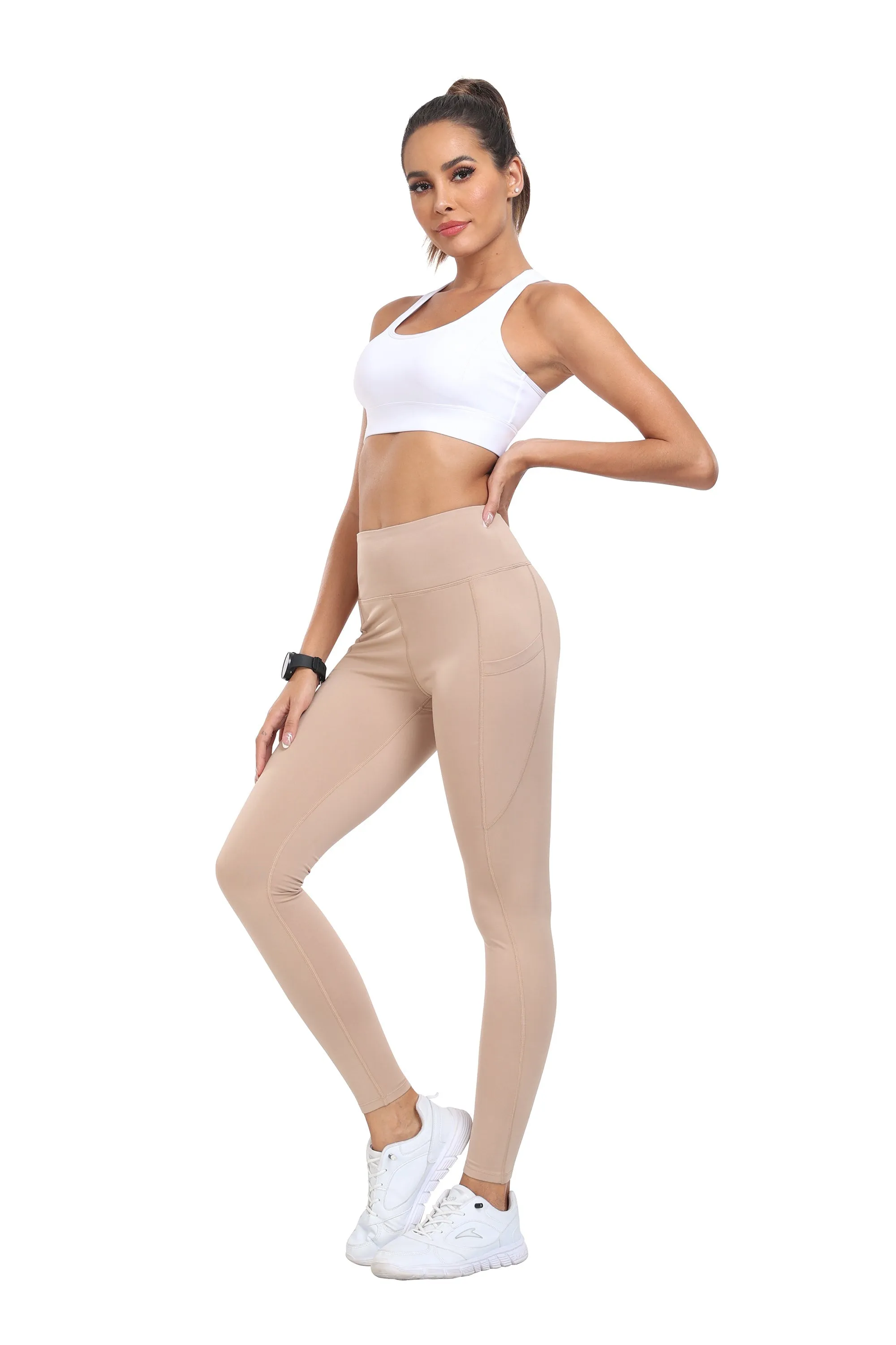 Women's High Waist Pocket Running Yoga Pants