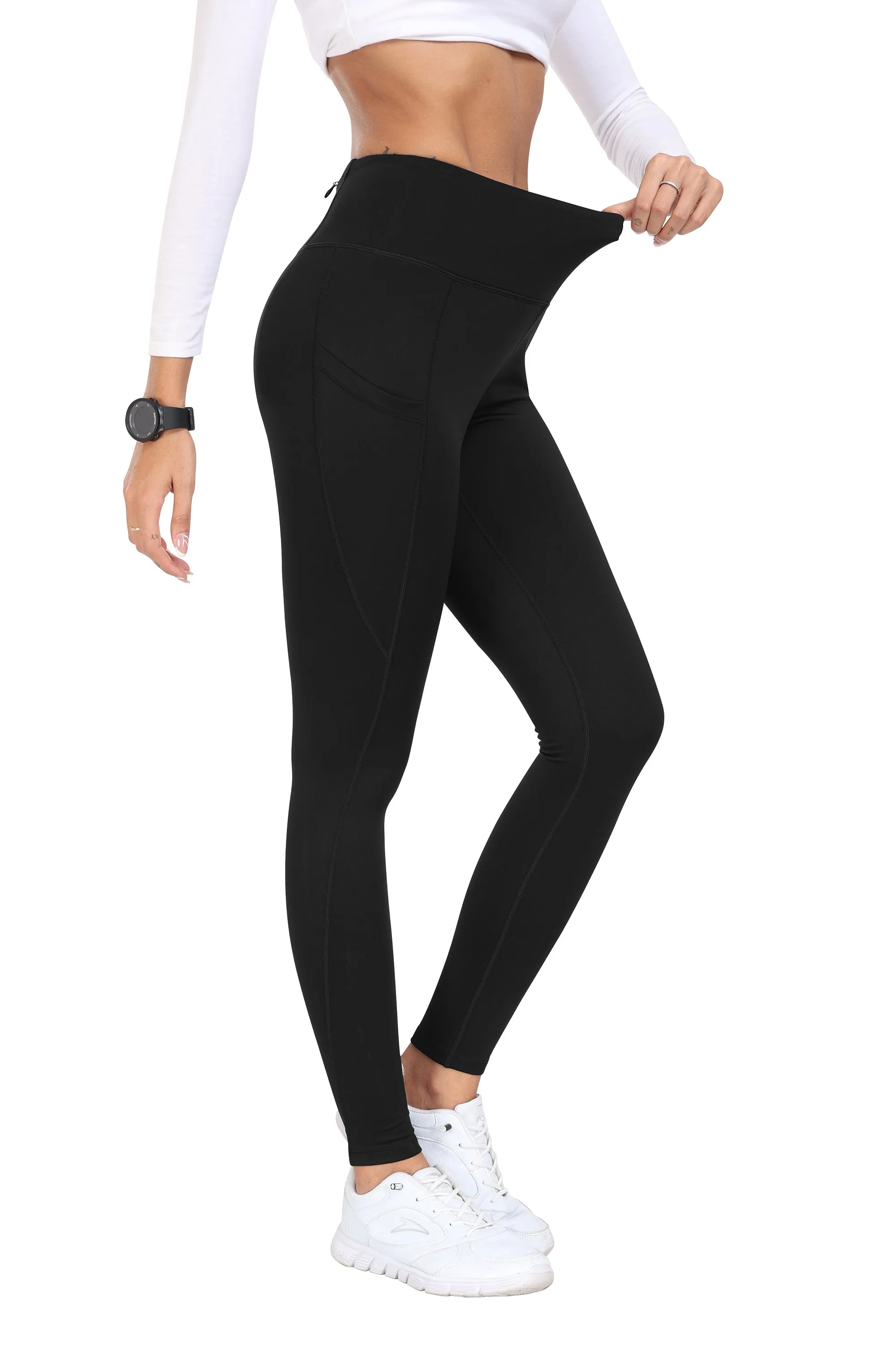 Women's High Waist Pocket Running Yoga Pants