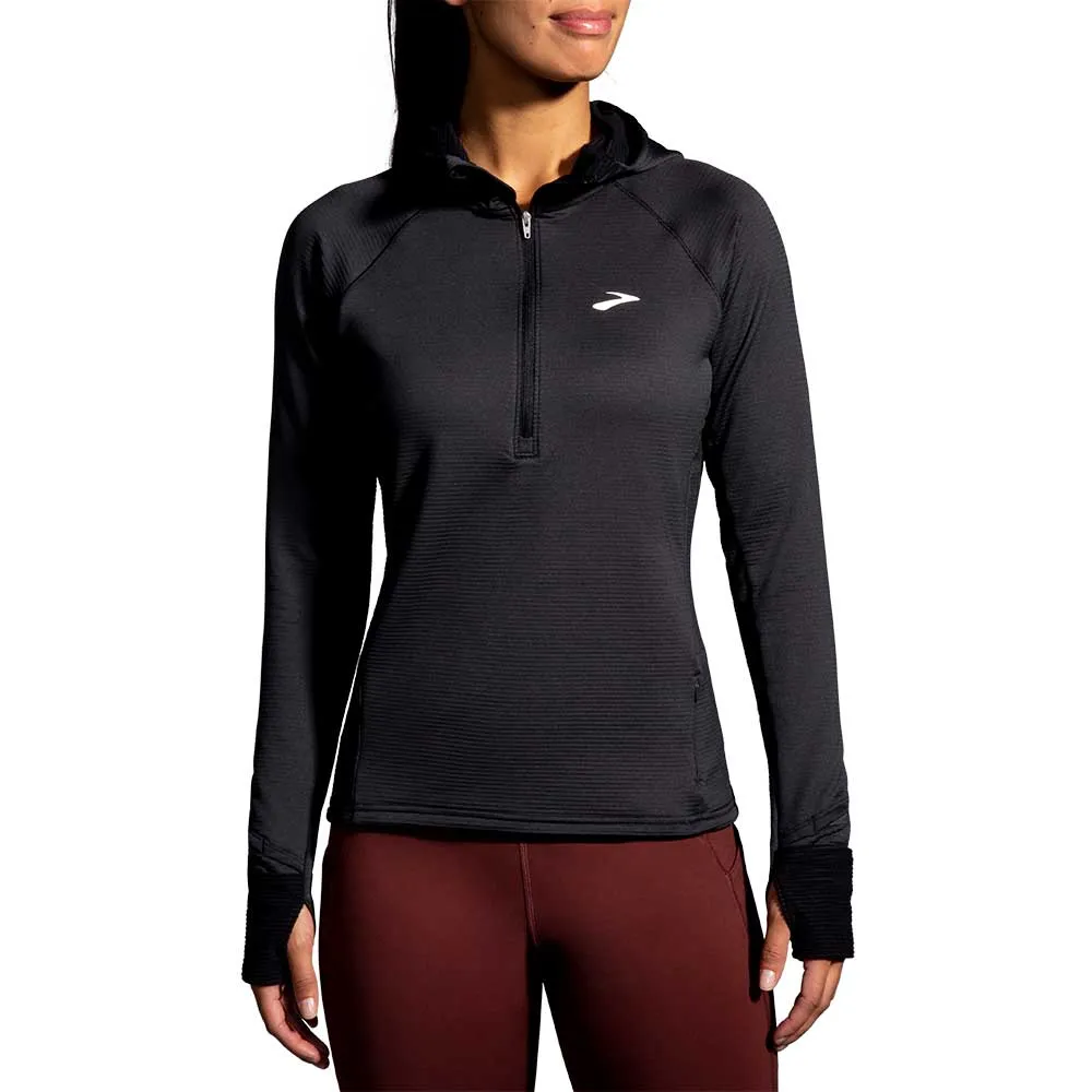 Women's Notch Thermal Hoodie 2.0 - Black