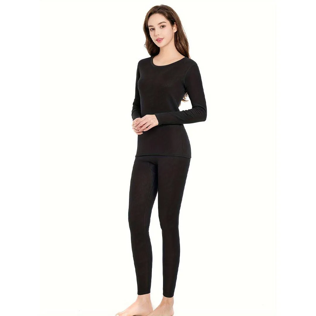 Women's Winter Inner Wear Set Thermal Wear - 2Pcs Set