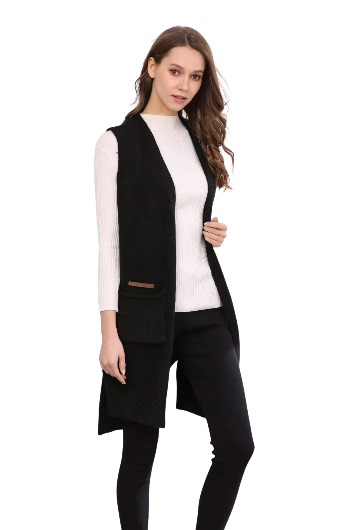 Wool Blend Waist Coat