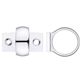 Zoo Window Sash Ring -Polished Chrome